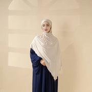 Perfect Hijab for Eid: Premium Modal Jersey Long Scarf – Soft, Breathable & Elegant in 8 Colors Shawl (AH105)
